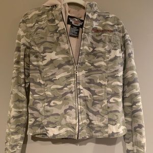 Harley Davidson camouflage jacket